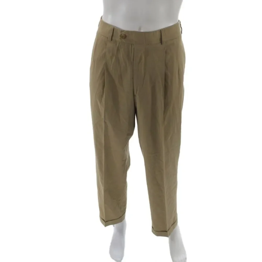 Bills Khakis Mens Beige Khakis 32 Inseam Size 36